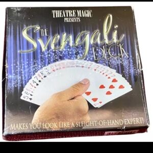 Theater Magic The Svengali Deck Trick Cards Magic Kit over 50 Tricks